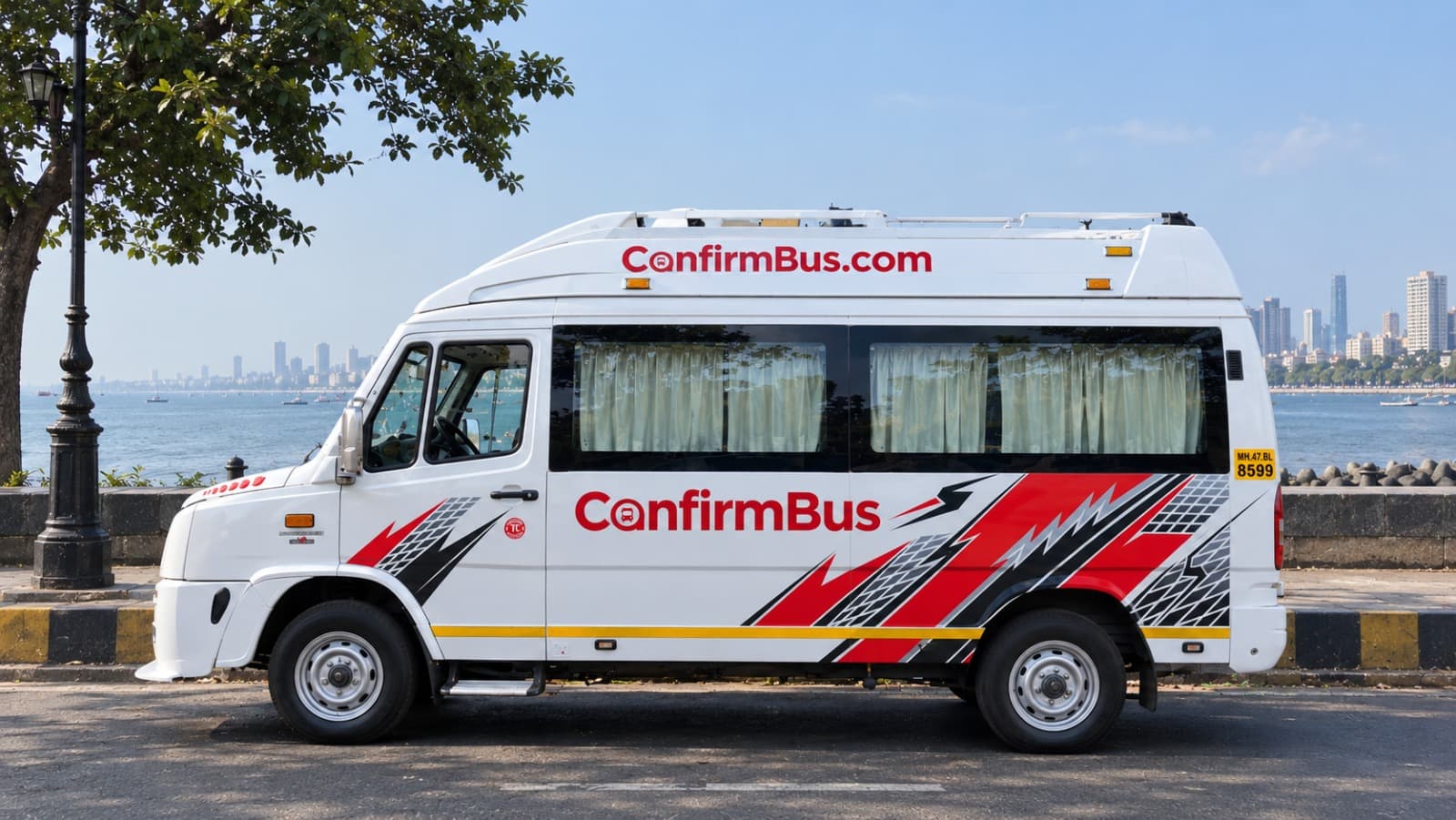 12 Seater Tempo Traveller — Exterior
